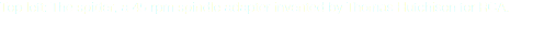 Top left: The spider, a 45 rpm spindle adapter invented by Thomas Hutchison for RCA.