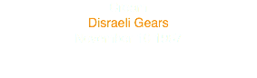 Cream
Disraeli Gears
November 10 1967