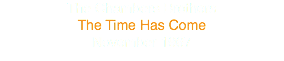 The Chambers Brothers
The Time Has Come
November 1967