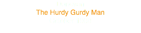 Donovan
The Hurdy Gurdy Man
October 1968