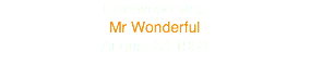 Fleetwood Mac
Mr Wonderful
August 23 1968 