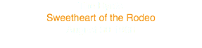 The Byrds
Sweetheart of the Rodeo
August 30 1968
