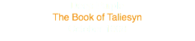 Deep Purple
The Book of Taliesyn
October 1968