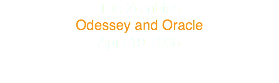 The Zombies
Odessey and Oracle
April 19 1968