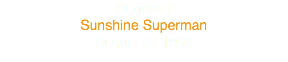 Donovan Sunshine Superman
August 26 1966