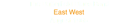 The Butterfield Blues Band
East West
August 1966