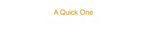 The Who
A Quick One
December 9 1966