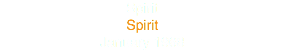 Spirit
Spirit
January 1968